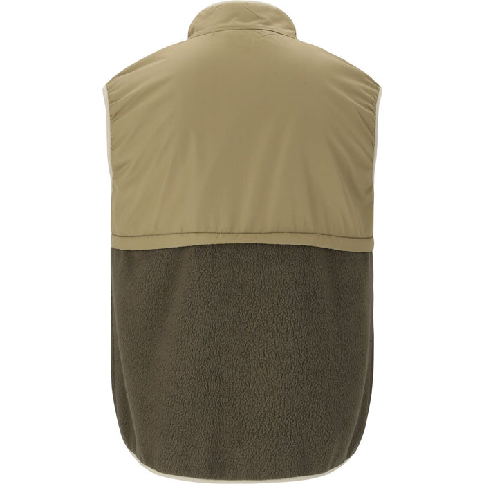 WHISTLER Oak M Teddy Vest Fleece 5056 Tarmac