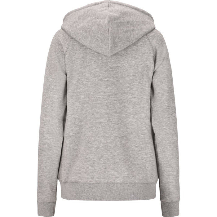 CRUZ Oklahoma Jr. Zipper Melange Hoodie Sweatshirt 1005 Light Grey Melange