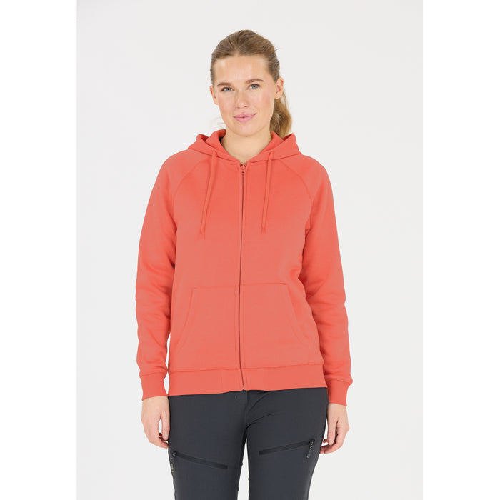 CRUZ Oklahoma W Zipper Hoodie Sweatshirt 4124 Apricot Brandy