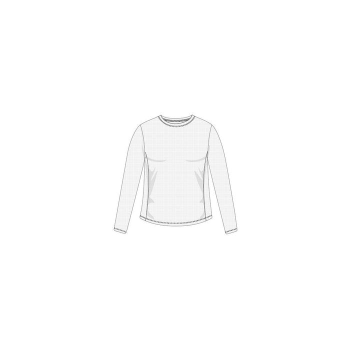 ATHLECIA Olny W Waffle L/S Tee Midlayer 1002 White