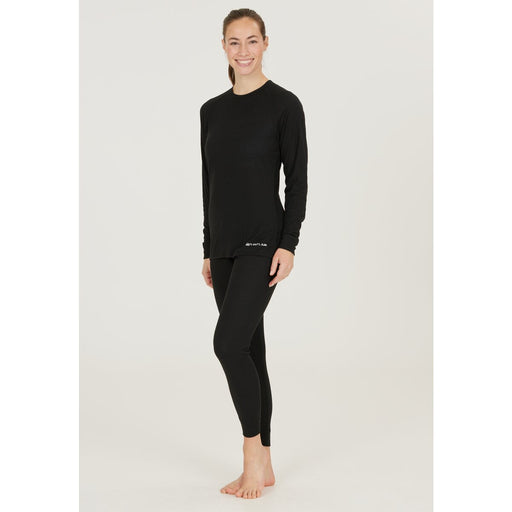 WHISTLER Oppdal W Ski Underwear Set Baselayer 1001A BlackA