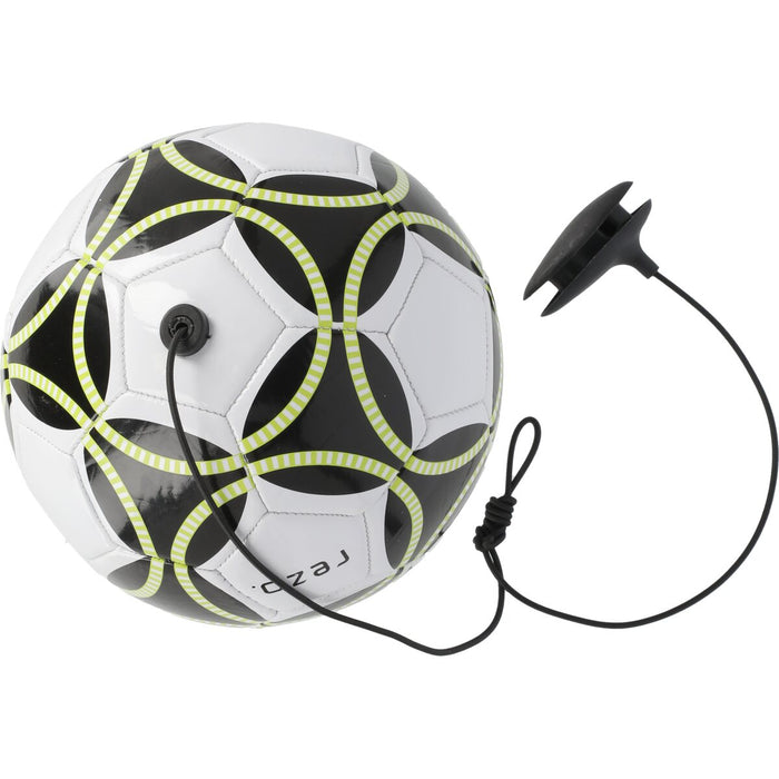 REZO PVC Football w/ Elastic Strap Ball 1002 White