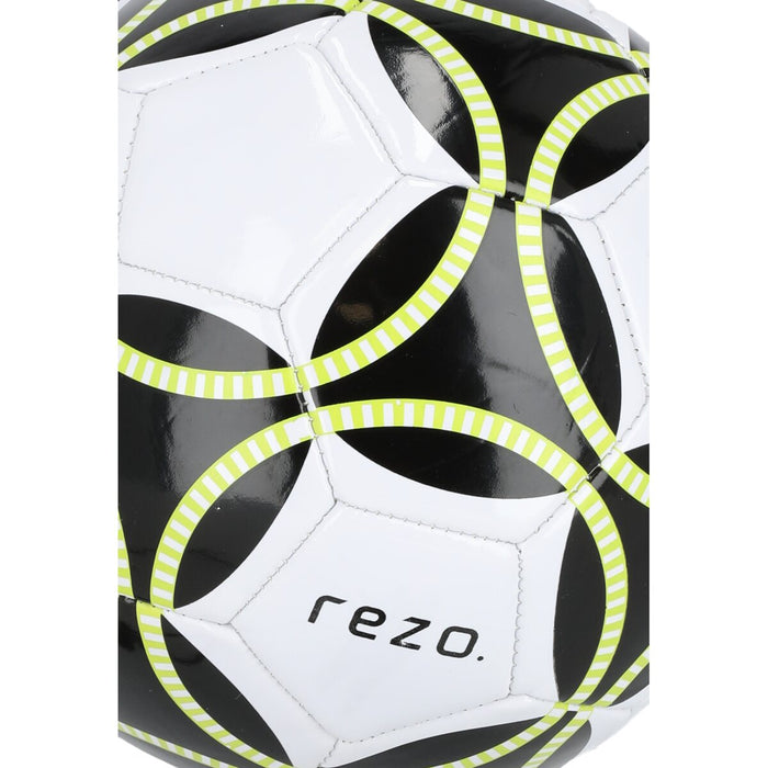 REZO PVC Football w/ Elastic Strap Ball 1002 White