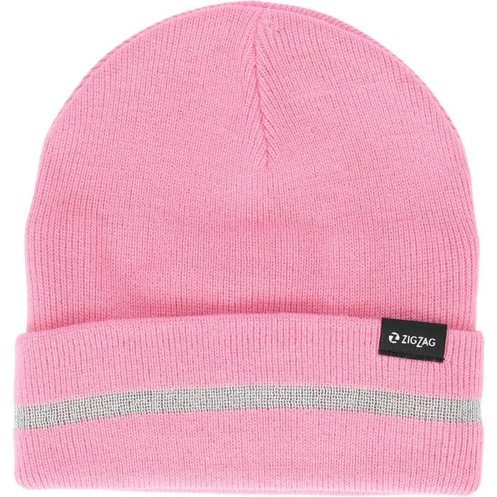 ZIGZAG Pacman hat - reflective stripe Hoods 4047 Prism Pink