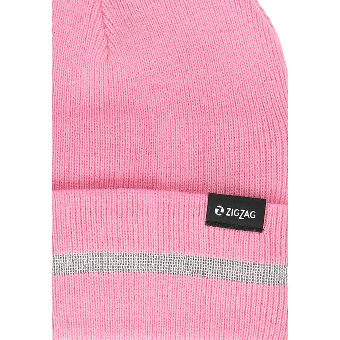 ZIGZAG Pacman hat - reflective stripe Hoods 4047 Prism Pink