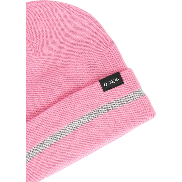 ZIGZAG! Pacman hat - reflective stripe Hoods 4047 Prism Pink