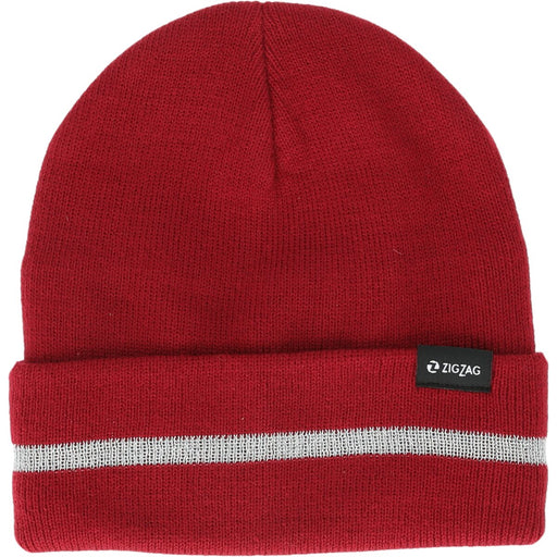 ZIGZAG Pacman hat - reflective stripe Hoods 4055 Beet Red