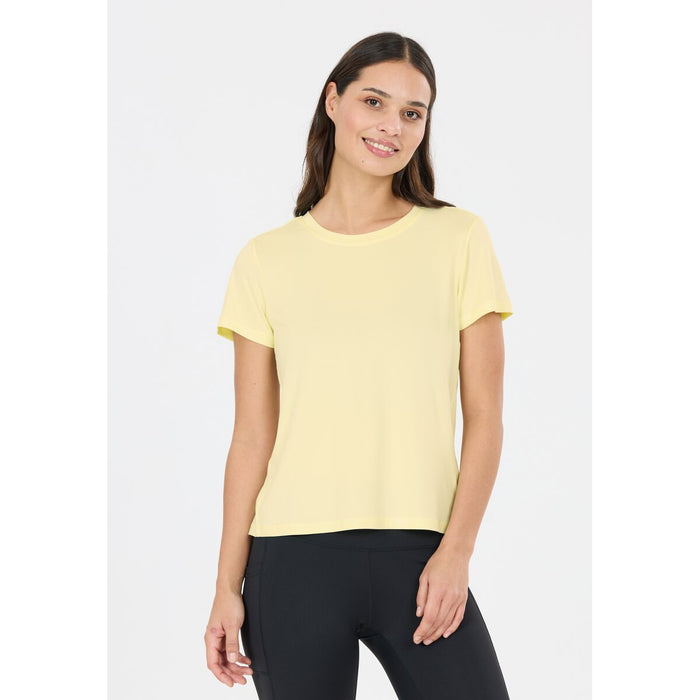 ATHLECIA Pacy V2 W S/S Tee T-shirt 5177 Transparent Yellow