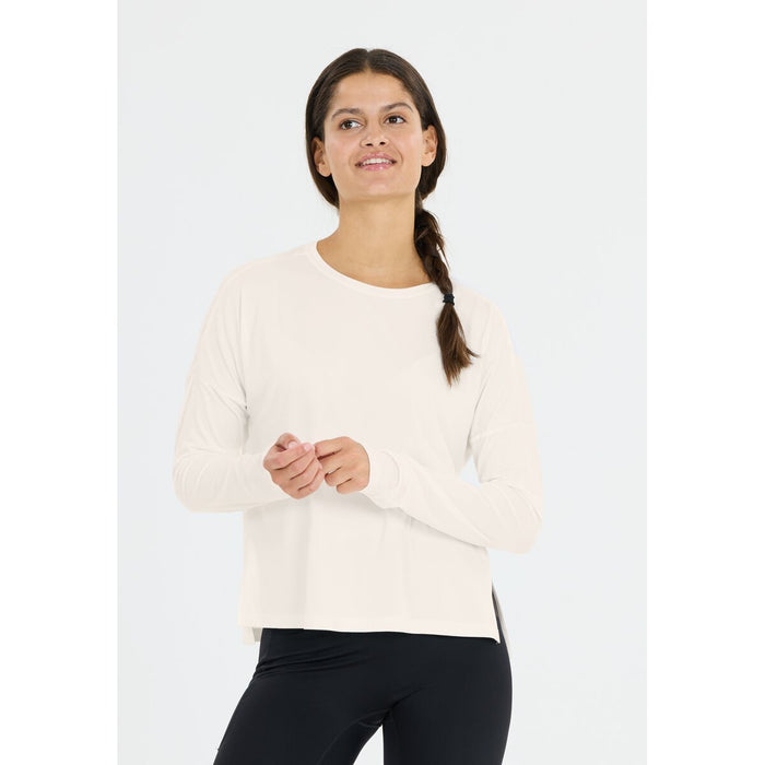 ATHLECIA Pacy W L/S Tee T-shirt 1002 White