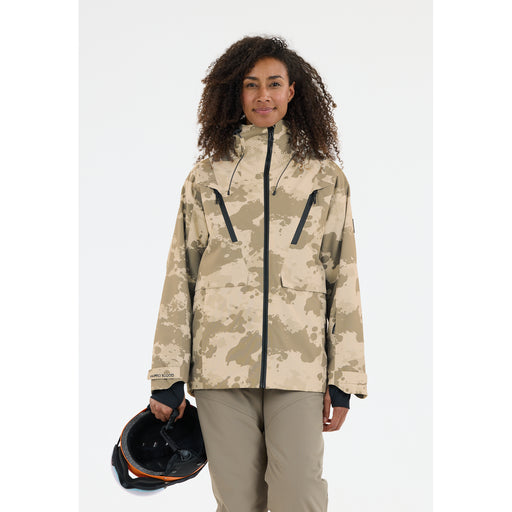 WHISTLER Palmdale W Printed Ski Jacket W-PRO 10000 Jacket 3040 Fallen Rock