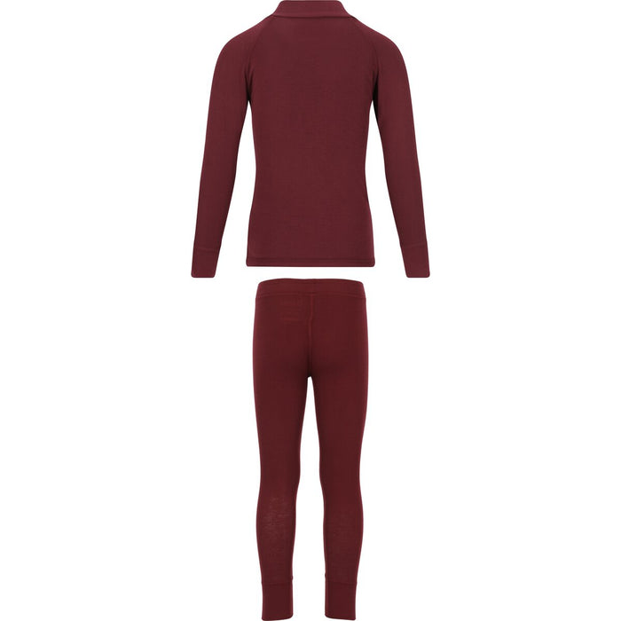 ZIGZAG Panda Ski Underwear Set Baselayer 4132 Tawny Port
