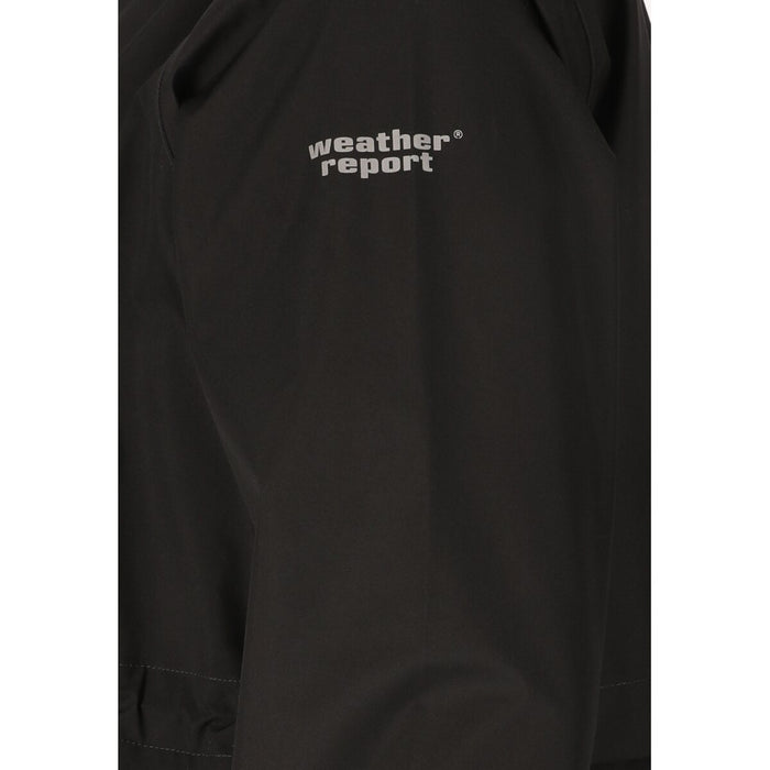 WEATHER REPORT Pania W Short Insulated Jacket W-PRO 10000 Jacket 1001 Black