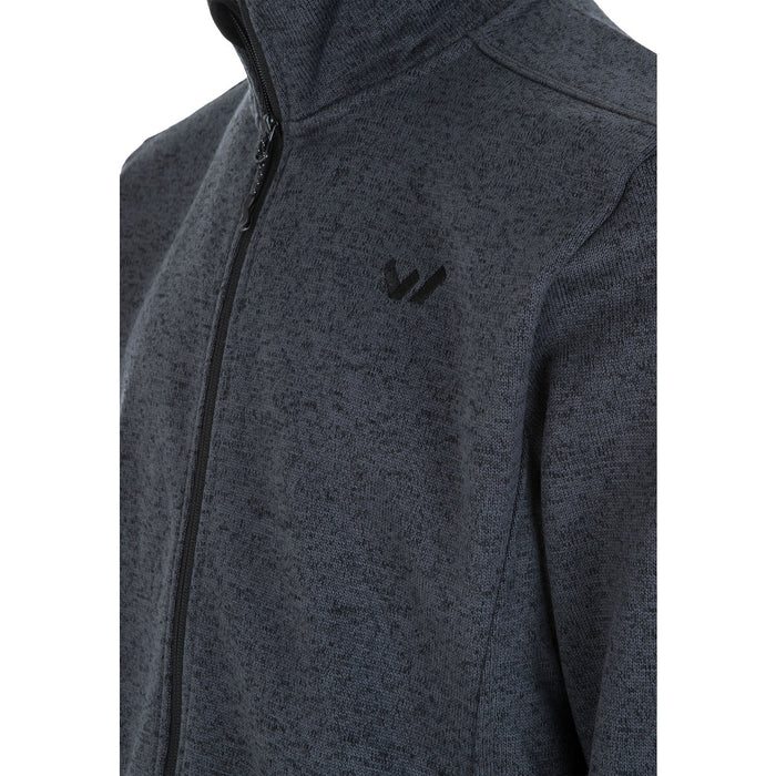 WHISTLER Pareman M Melange Fleece Jacket Fleece 1011 Dark Grey Melange