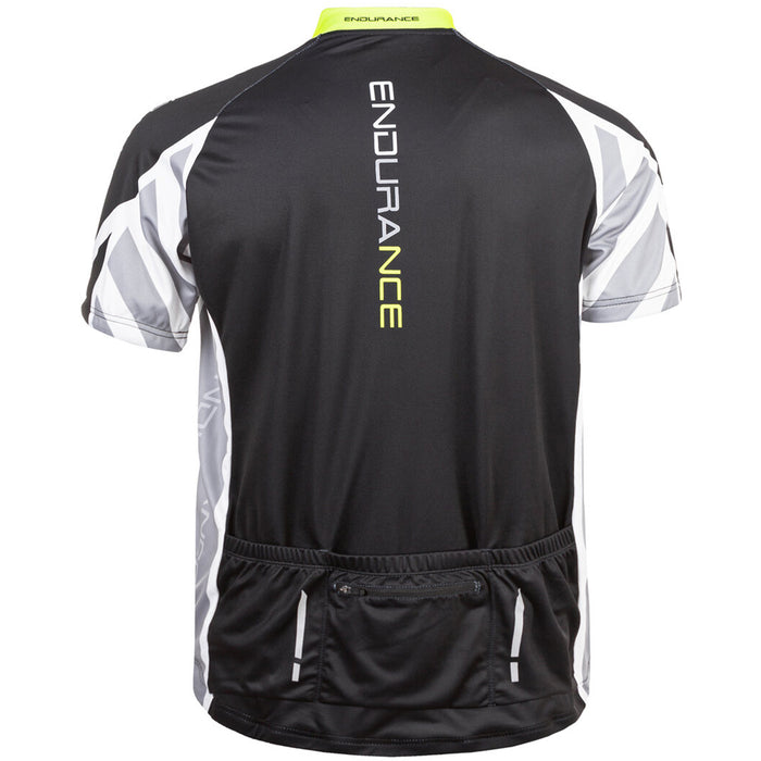 ENDURANCE Parmer M Cycling S/S Shirt Cycling Shirt 5001 Safety Yellow