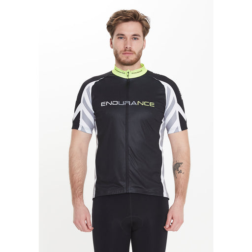 ENDURANCE Parmer M Cycling S/S Shirt Cycling Shirt 5001 Safety Yellow
