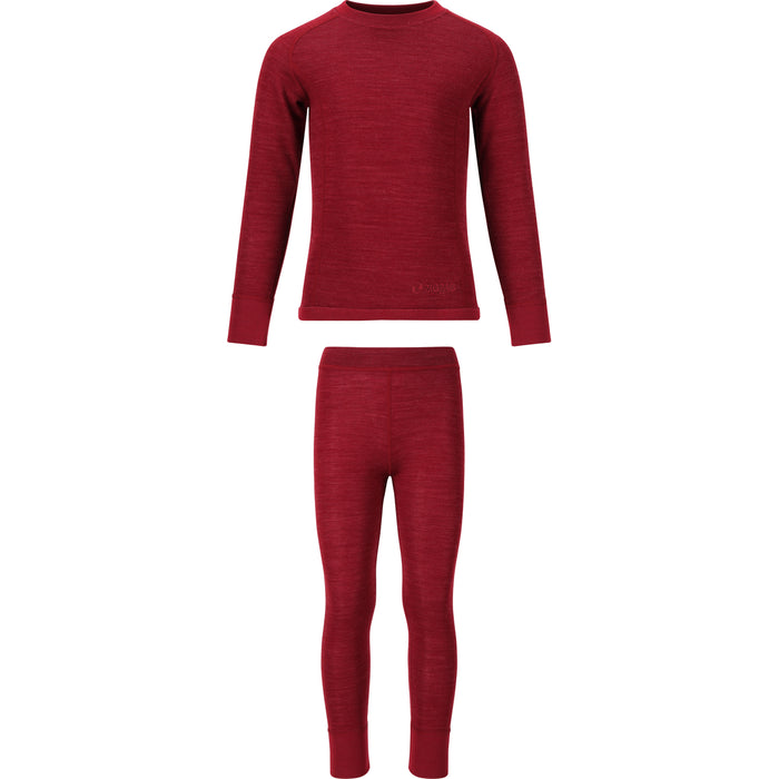 ZIGZAG Pattani Wool Underwear Set Baselayer 4260 Sun-Dried Tomato
