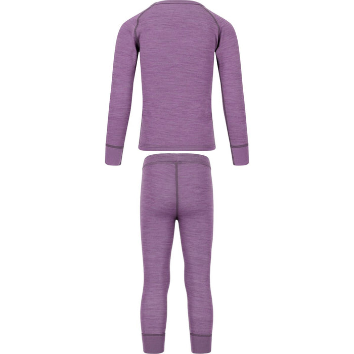 ZIGZAG Pattani Wool Underwear Set Baselayer 4411 Grape Compote