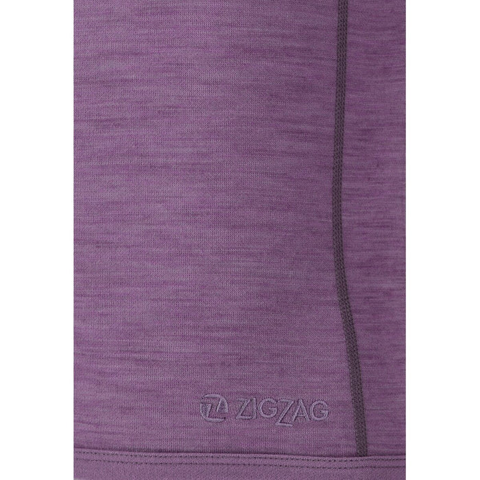 ZIGZAG Pattani Wool Underwear Set Baselayer 4411 Grape Compote