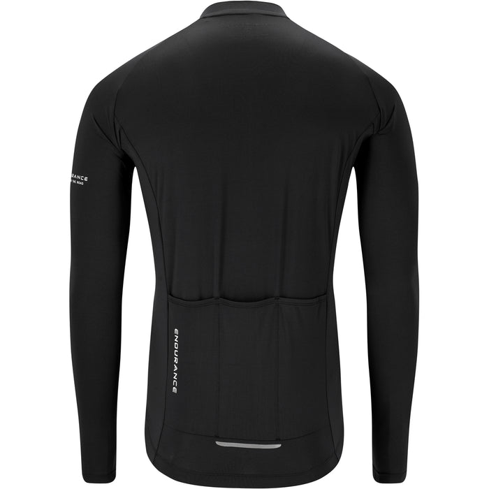 ENDURANCE Paxton M Cycling/MTB LS Jersey Cycling Shirt 1001 Black