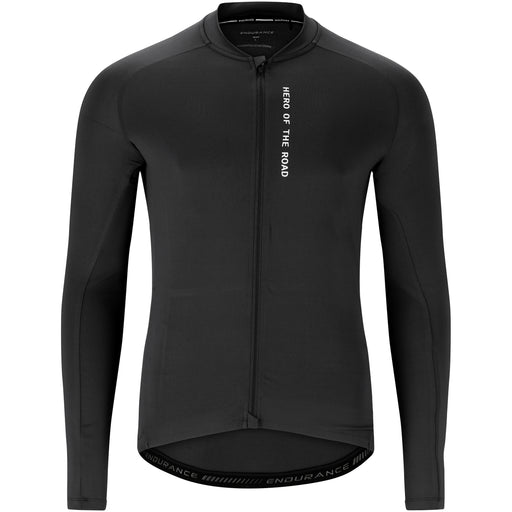 ENDURANCE Paxton M Cycling/MTB LS Jersey Cycling Shirt 1001 Black