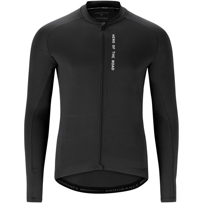 ENDURANCE Paxton M Cycling/MTB LS Jersey Cycling Shirt 1001 Black