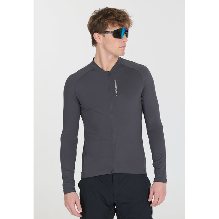 ENDURANCE Paxton M Cycling/MTB L/S Jersey Cycling Shirt 2154 Blue Nights