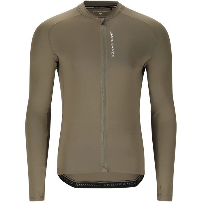 ENDURANCE Paxton M Cycling/MTB LS Jersey Cycling Shirt 3211 Smokey Olive