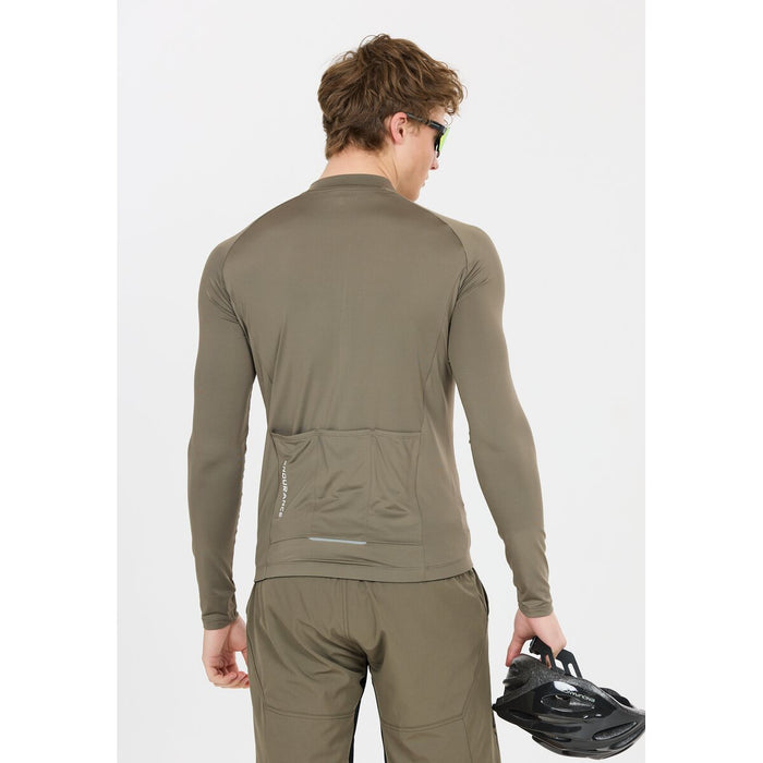 ENDURANCE Paxton M Cycling/MTB LS Jersey Cycling Shirt 3211 Smokey Olive