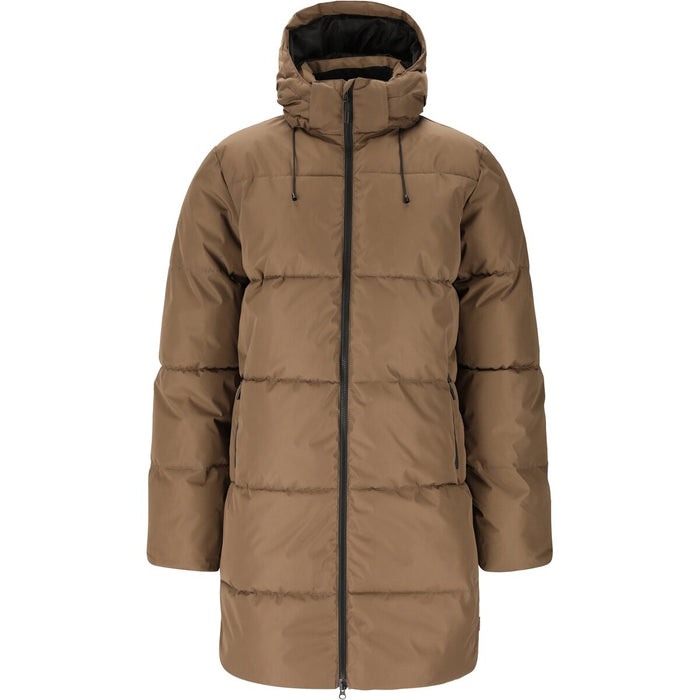 WHISTLER Pearson M Long Puffer Jacket Jacket 1065 Chocolate Chip