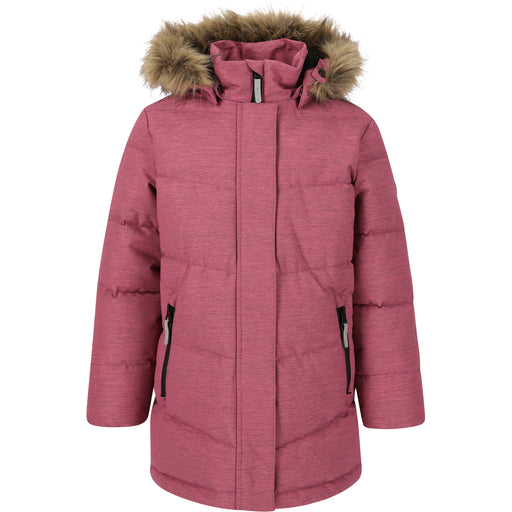 ZIGZAG Pennie Melange Puffer Parka Jacket 4368 Red Violet