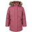 ZIGZAG Pennie Melange Puffer Parka Jacket 4368 Red Violet
