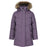 ZIGZAG Pennie Melange Puffer Parka Jacket 4411 Grape Compote