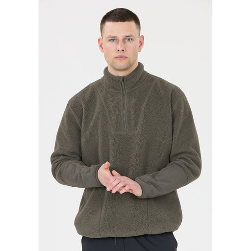 VIRTUS Phillips Half Zip Fleece Jacket 1013 Gunmetal