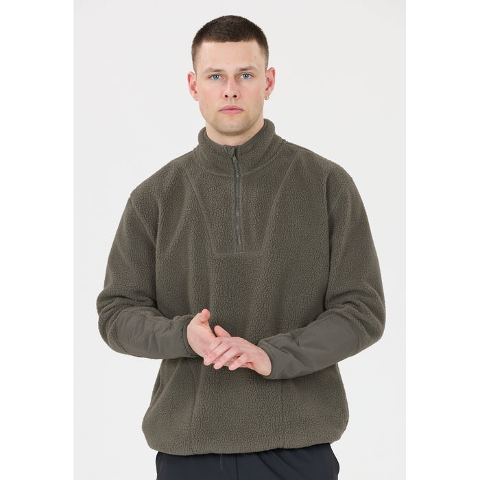 VIRTUS Phillips Half Zip Fleece Jacket 1013 Gunmetal