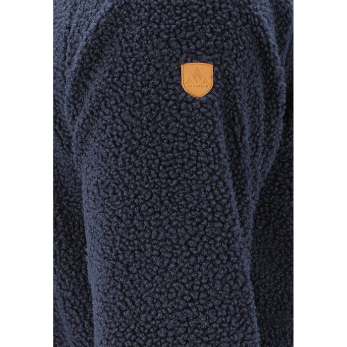 WHISTLER Pioneer M Teddy Fleece Jacket Fleece 2048 Navy Blazer