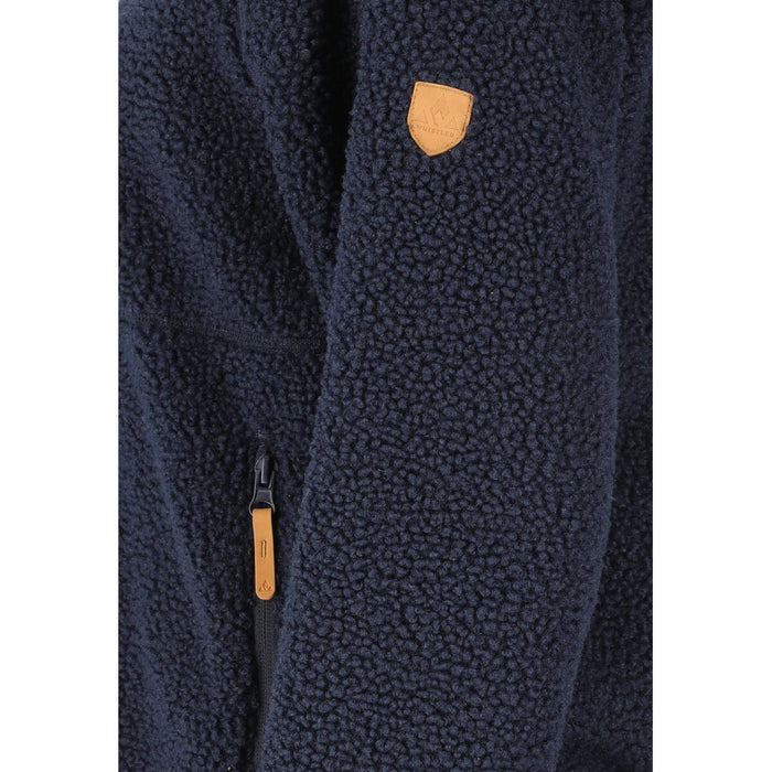 WHISTLER Pioneer W Teddy Fleece Jacket Fleece 2048 Navy Blazer