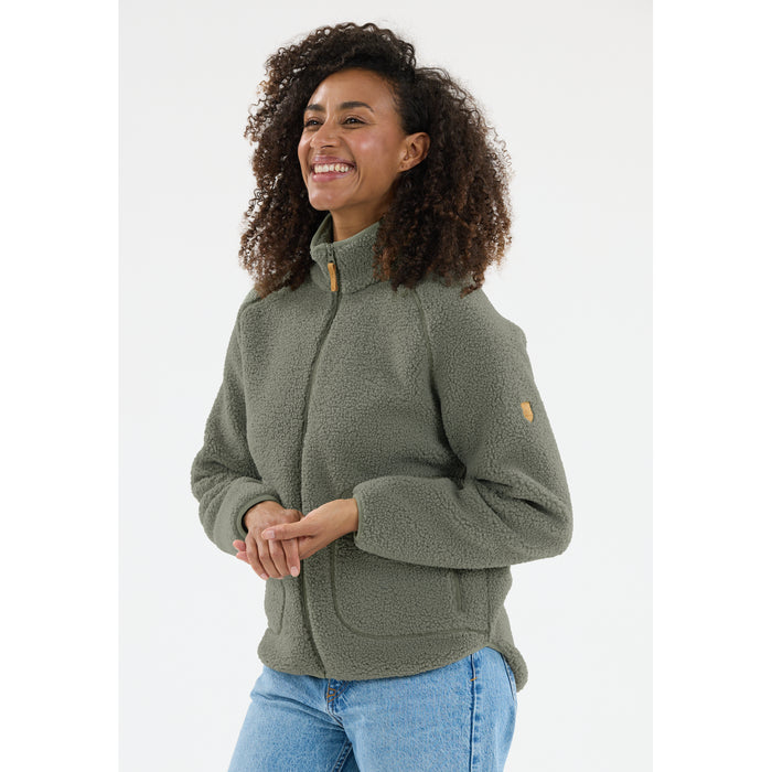 WHISTLER Pioneer W Teddy Fleece Jacket Fleece 3234 Dusty Olive