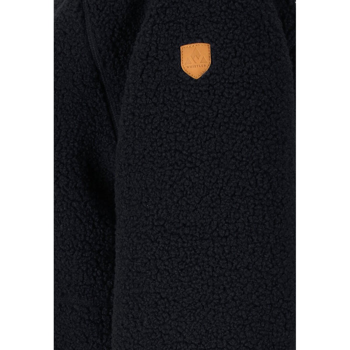 WHISTLER Pioneer W long Teddy Fleece Jacket Fleece 1001 Black