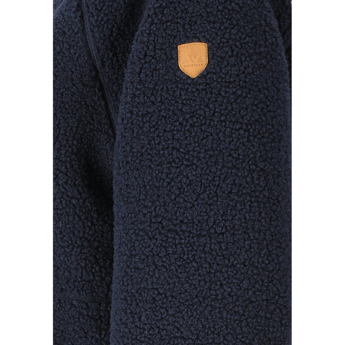 WHISTLER Pioneer W long Teddy Fleece Jacket Fleece 2048 Navy Blazer