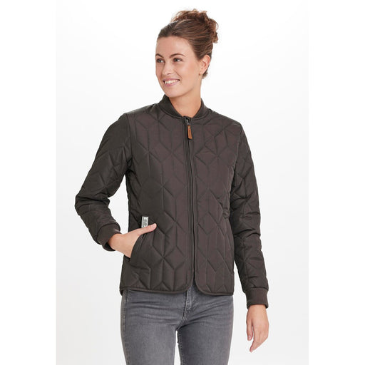 WEATHER REPORT Piper W Quilted Jacket Jacket 1098 Shale Mud