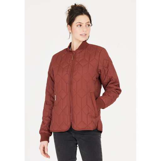 WEATHER REPORT Piper W Quilted Jacket Jacket 5112 Henna