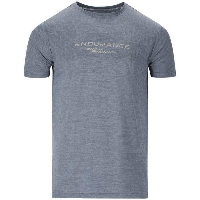 ENDURANCE Portofino M Performance SS Tee T-shirt 2182 Flint Stone