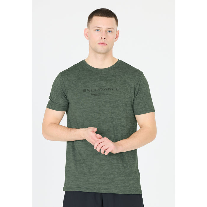 ENDURANCE Portofino M Performance S/S Tee T-shirt 3242 Dusty Forest