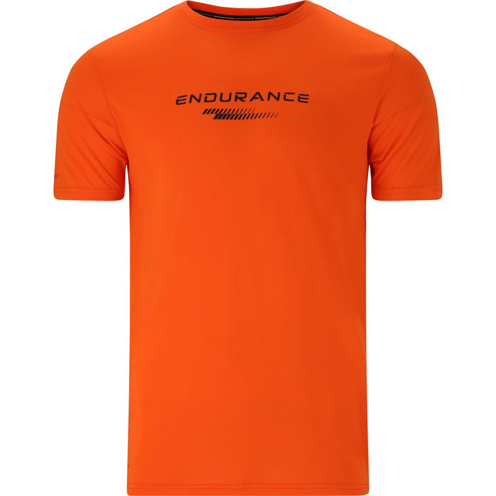 ENDURANCE Portofino M Performance S/S Tee T-shirt 5187 Scarlet Ibis