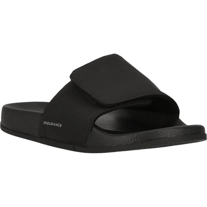 ENDURANCE Posh Uni Slipper W/velcro Slippers 1001S Black