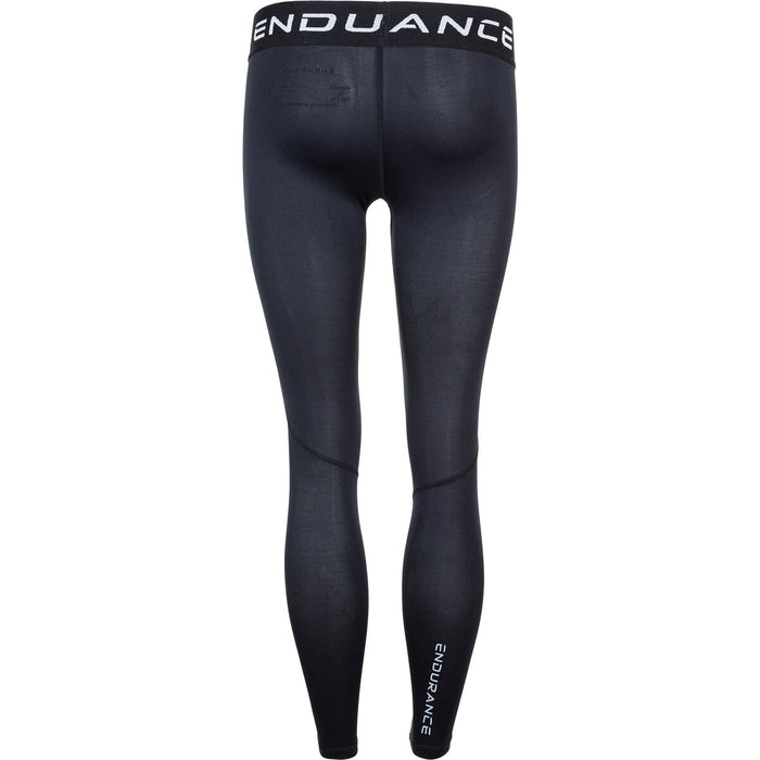 ENDURANCE Power Jr. Unisex Long Tights Tights 1001 Black