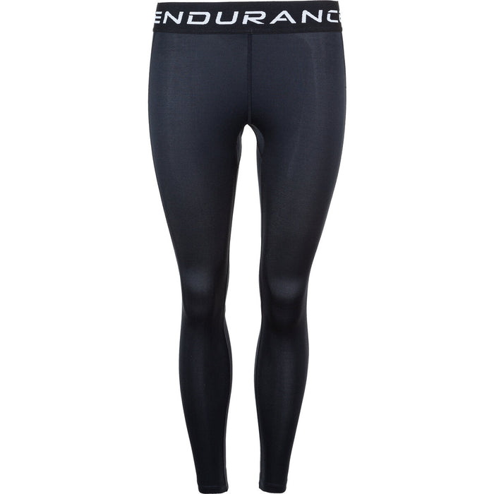 ENDURANCE Power Jr. Unisex Long Tights Tights 1001 Black