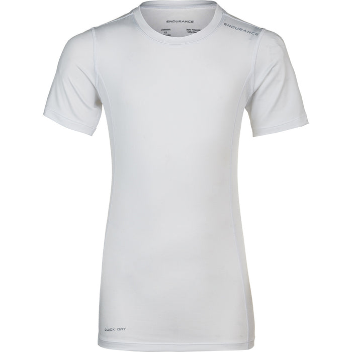 ENDURANCE Power Jr. Unisex S/S Tee T-shirt 1002 White