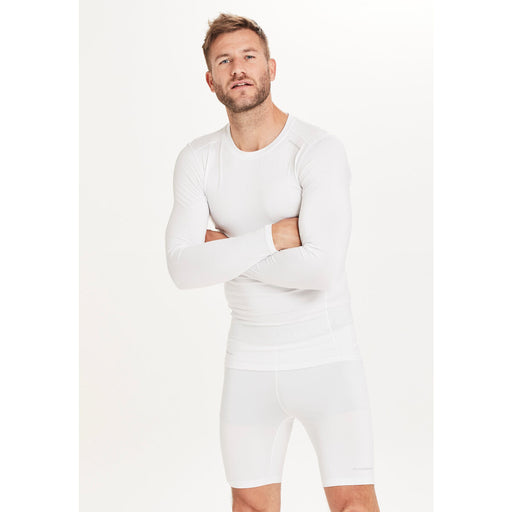 ENDURANCE Power M L/S Tee T-shirt 1002 White