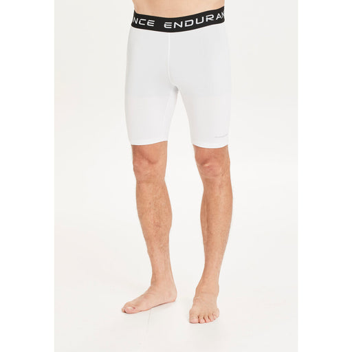 ENDURANCE Power M Short Tights Tights 1002 White